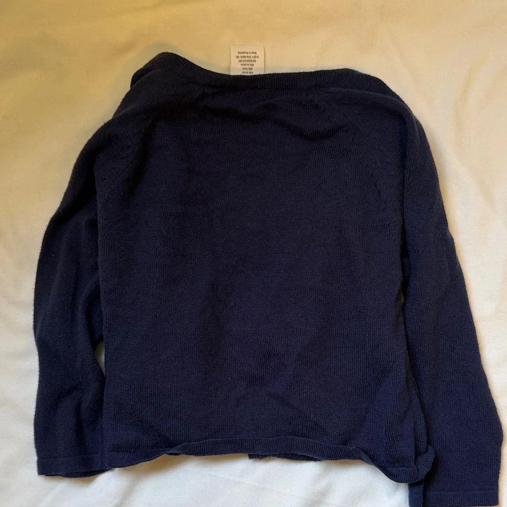 Gymboree Dark Blue Button-Up Cardigan 2t